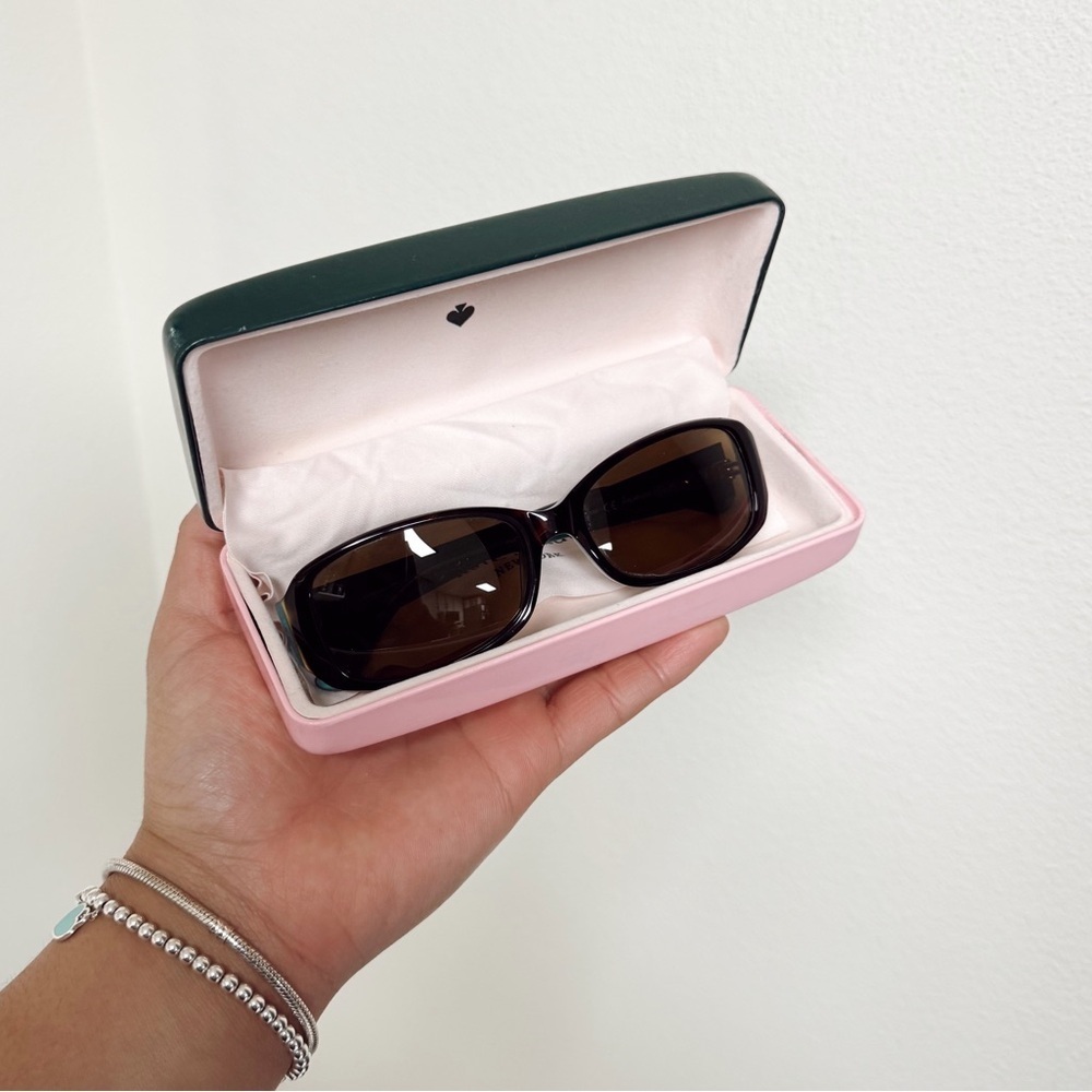 Kate Spade New York Vintage Y2K Brown Hello Sunshine Polarized Sunglasses